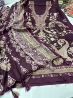 KDH EXCLUSIVE – Pure Pashmina Digital Winter Suit Collection - Image 4