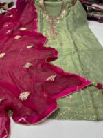 KDH Exclusive – Pure Shimar Gota Work Suit Set - Image 3