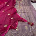 KDH Exclusive – Pure Shimar Gota Work Suit Set