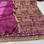 KDH EXCLUSIVE Pure crape digital designer shirt with hand work