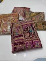 KDH EXCLUSIVE Pure crape digital designer shirt with hand work - Image 4