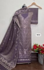 Premium Kalamkari Weaving Pashmina Suit - Image 5