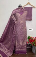 Premium Kalamkari Weaving Pashmina Suit - Image 2