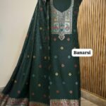 SUPER HIT Premium Weaving Pashmina Suit With Designer Stole