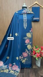 Pure kaani Weaving Designer suit - Image 3