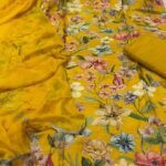 KDH EXCLUSIVE – ELEGANT MUSLEEN SUIT SET