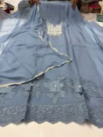 KDH EXCLUSIVE – GLASS ORGANZA CUTWORK SUIT - Image 2