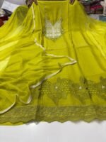 KDH EXCLUSIVE – GLASS ORGANZA CUTWORK SUIT - Image 3