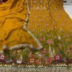 KDH EXCLUSIVE – CREPE DESIGNER HANDWORK SUIT